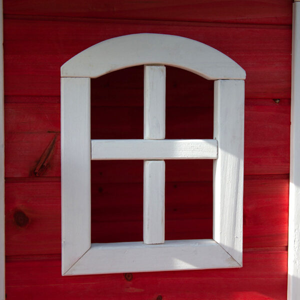 casetta in legno anny - finestra