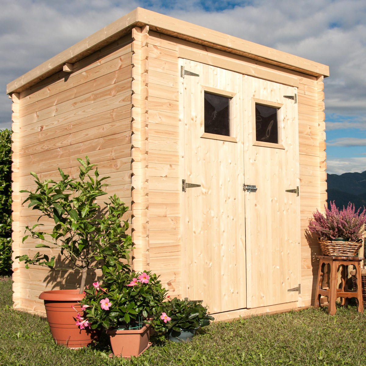 Casetta In Legno Patty Per Bambini – In Abete Spesso 16 Mm, Con Porta In Plexiglas E Finestra, Dimensioni 135x105x145 Cm - 4