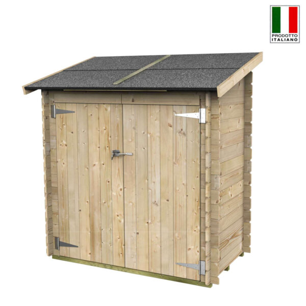 Casetta in legno Ambrogio 155x85