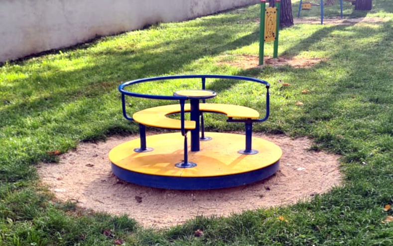 Parco giochi a Preci